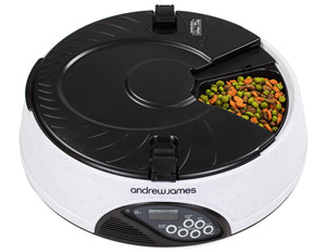 Andrew James 6 Meal Automatic Pet Feeder