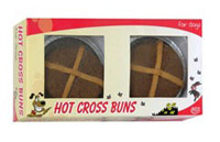 Hot Cross Bun Dog