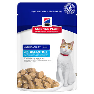 Cheap Hill's Science Plan Feline Mature Adult 7+ with Ocean Fish 12x85g