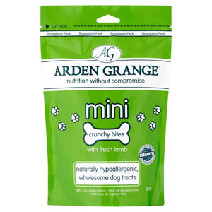 Cheap Arden Grange Mini Crunchy Bites Lamb 10 x 250g