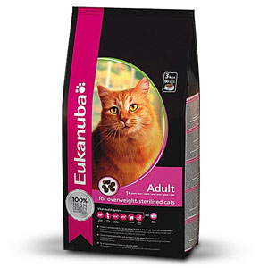 Cheap Eukanuba Adult Cat Overweight/Sterilised Weight Control 400g
