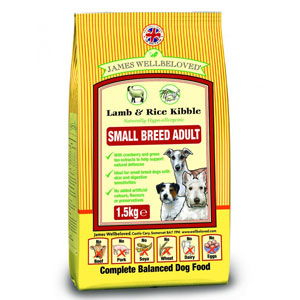 Cheap James Wellbeloved Adult Small Breed Dog Lamb & Rice 1.5kg