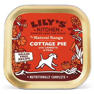 Cheap Lily's Kitchen Cottage Pie With Carrots & Peas 10 x 150g