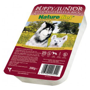 Cheap Naturediet Puppy/Junior with Vegetables & Rice 18 x 390g