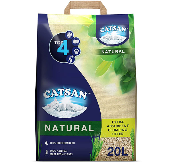 Catsan Natural Biodegradable Clumping Cat Litter