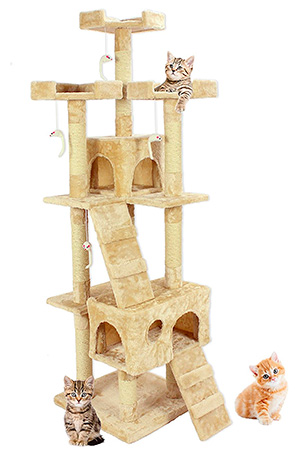 Cozy Pet Multi-Level Cat Tree