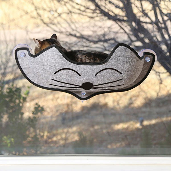 EZ Mount KittyFace Window Cat Bed