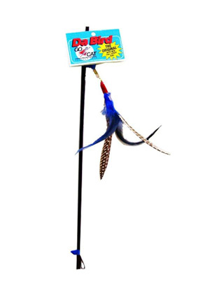 GoCat Da-Bird Feather Cat Toy