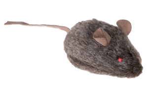 Mouse Cat Toy with Sounds and LEDs