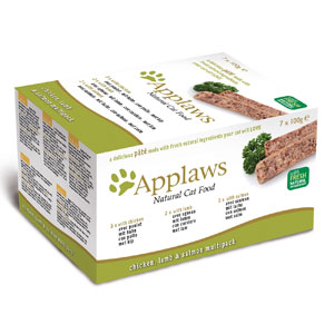 Cheap Applaws Cat Pate Multi Pack Green 7 x 100g