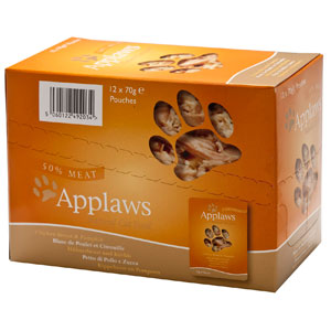 Cheap Applaws Chicken with Pumpkin Pouch 12 x 70g