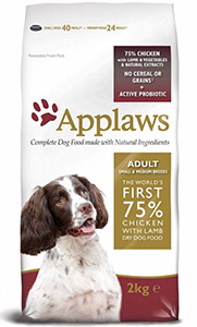 Cheap Applaws Small/Medium Breed Adult Dog Chicken & Lamb 2kg