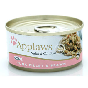 Cheap Applaws Tuna Fillet with Prawn Tin 24 x 70g