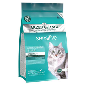 Cheap Arden Grange Sensitive Cat Ocean White Fish & Potato 400g