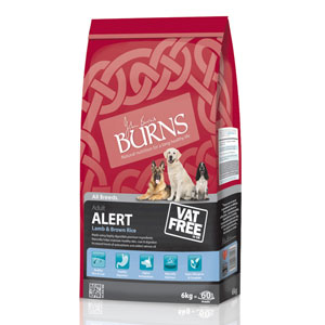 Cheap Burns Adult & Senior Alert Lamb & Brown Rice 12kg