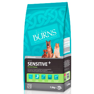 Cheap Burns Adult & Senior Sensitive+ Pork & Potato 15kg