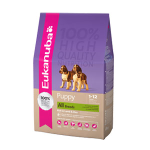 Cheap Eukanuba All Breeds Puppy Lamb & Rice 12kg