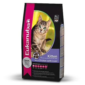 Cheap Eukanuba Kitten Chicken & Liver 4kg