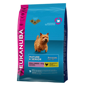 Cheap Eukanuba Small Breed Mature & Senior Dog Chicken 1kg