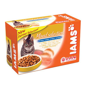 Cheap Iams Adult Mixed Selection in Gravy 12 x 100g