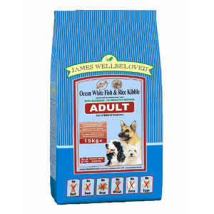 Cheap James Wellbeloved Adult Dog Fish & Rice 2kg