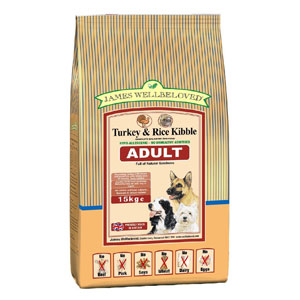 Cheap James Wellbeloved Adult Dog Turkey & Rice 2kg