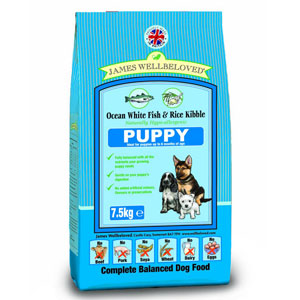 Cheap James Wellbeloved Puppy Fish & Rice 7.5kg