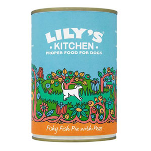 Cheap Lily's Kitchen Fishy Fish Pie with Peas 6 x 400g