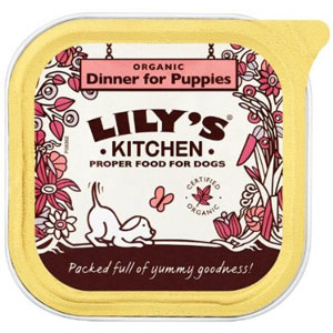 Cheap Lily's Kitchen Organic Dinner for Puppies 11 x 150g