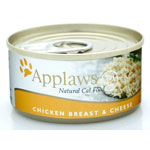 Applaws Chicken Breast with Cheese Tin 24 x 70g