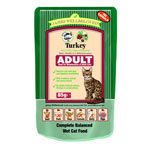 James Wellbeloved Adult Cat Pouch Turkey 12 x 85g