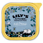 Lily's Kitchen Organic Fish Dinner for Cats 16 x 100g
